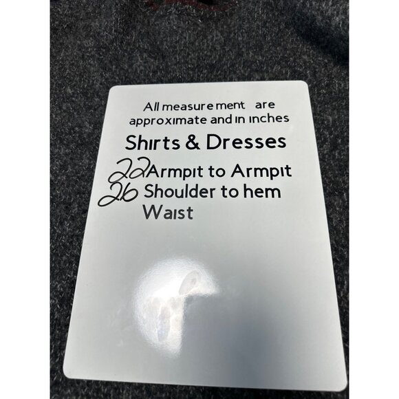 Eddie Bauer Gray Crewneck Knit Wool Blend Sweater With Red Trim Men's Size XXL - Picture 12 of 12